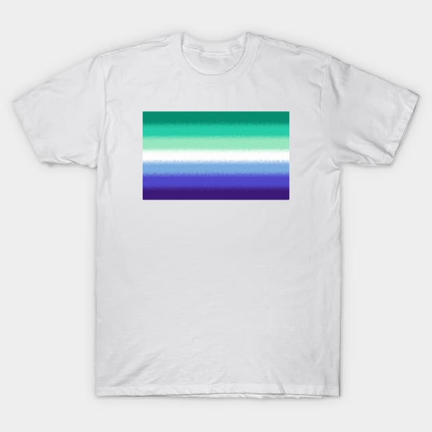 Gay Men’s Flag T-Shirt by TheNewMoon